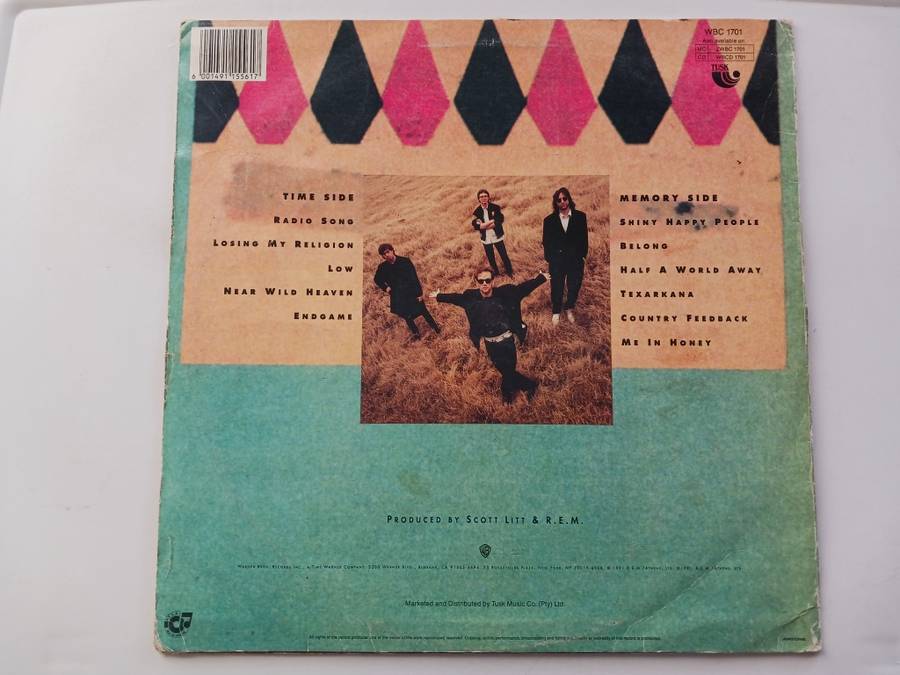 R.E.M.  - Out Of Time  ( scarce 1991 SA released LP )