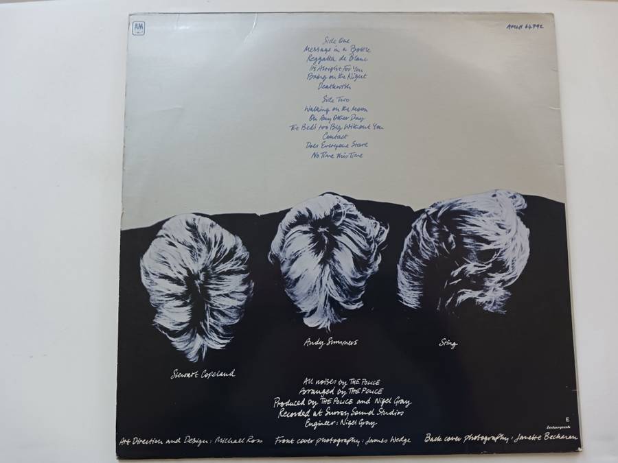 The Police - Reggetta De Blanc  ( 1979 SA released LP )