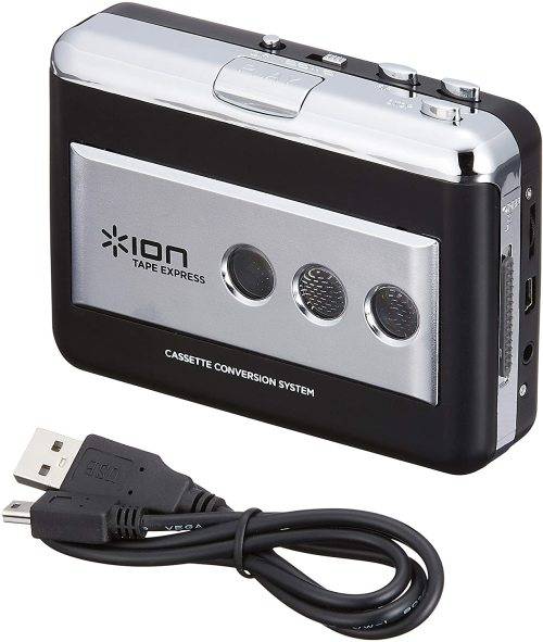 Ion Tape Express - Cassette Conversion system / Portable Cassette Player - Working Like New