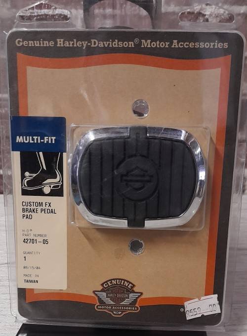 Genuine Harley-Davidson - Custom FX Brake Pedal Pad - Sealed