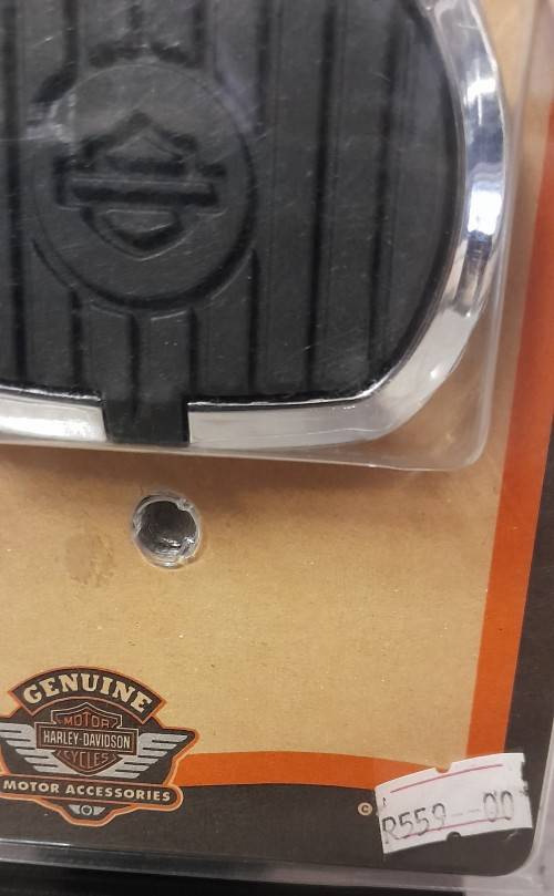 Genuine Harley-Davidson - Custom FX Brake Pedal Pad - Sealed