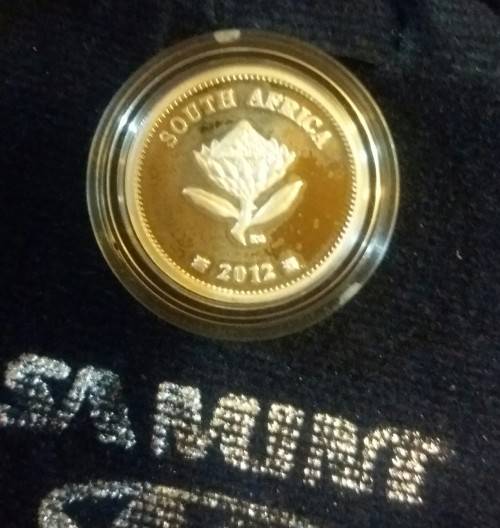 2012 PROOF SILVER TICKEY GAUTRAIN