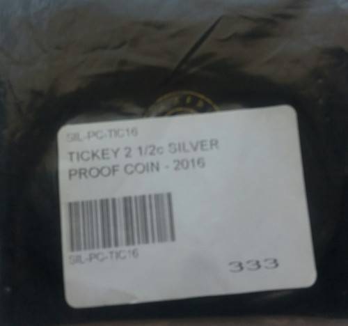 2016 SILVER  TICKEY THE DOLOS