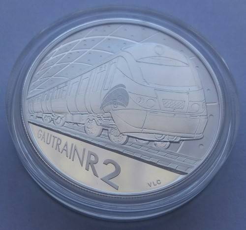 2012 PROOF SILVER R2 GAUTRAIN