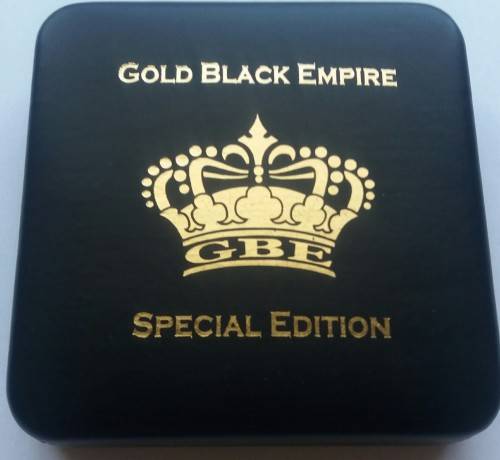 PROOF 1OZ SILVER CHEETAH BLACK  RUTHENIUM AND 24KT GOLD FINISH(MINTAGE 500)