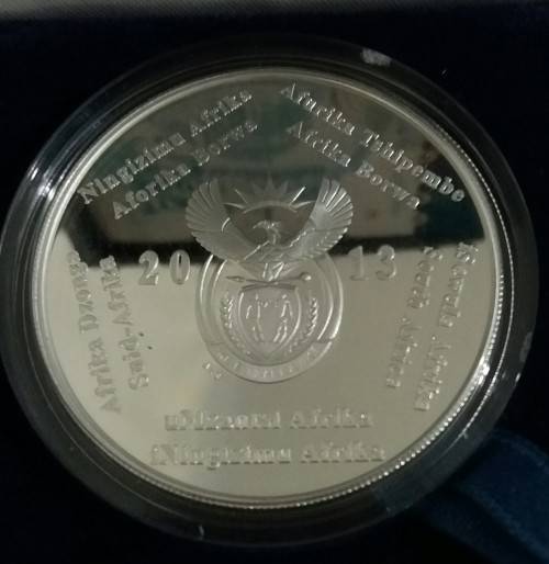 2013  DIESEL ELECTRIC TRAIN PROOF SILVER R2 CROWN.