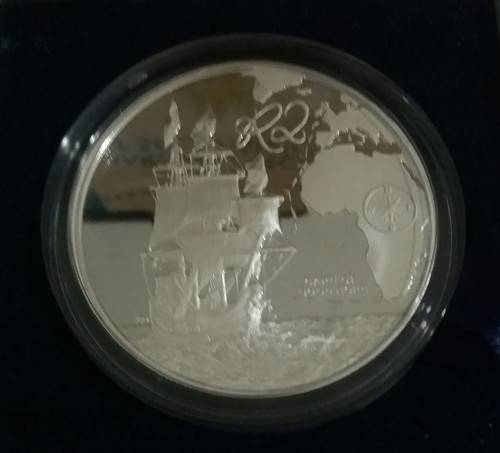 2009 MARITIME HISTORY PROOF SILVER R2 CROWN (MINTAGE 2000)