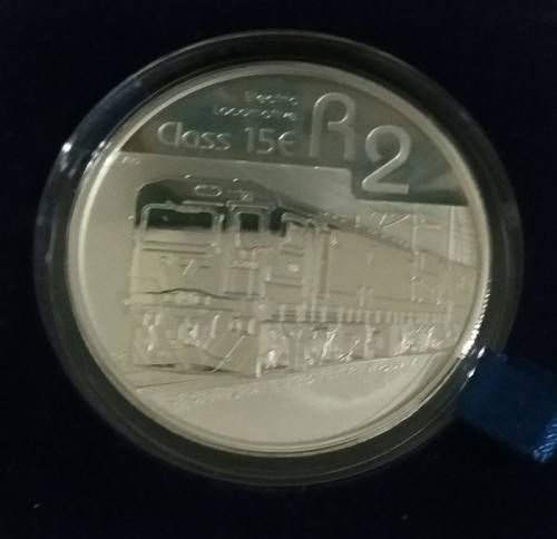 2014 ELECTRIC TRAIN PROOF SILVER R2 CROWN (MINTAGE 1000)