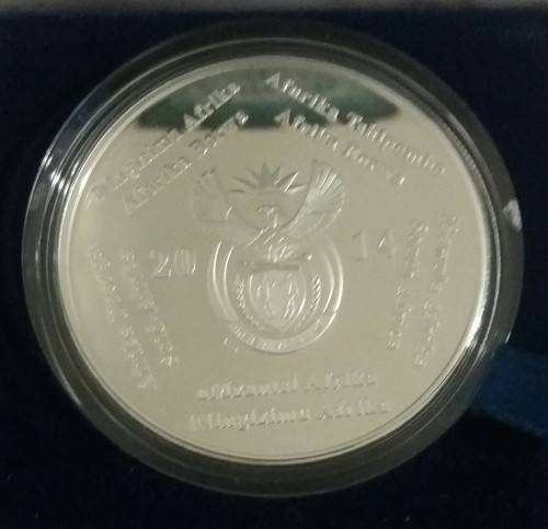 2014 ELECTRIC TRAIN PROOF SILVER R2 CROWN (MINTAGE 1000)