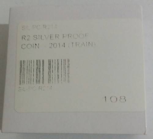 2014 ELECTRIC TRAIN PROOF SILVER R2 CROWN (MINTAGE 1000)