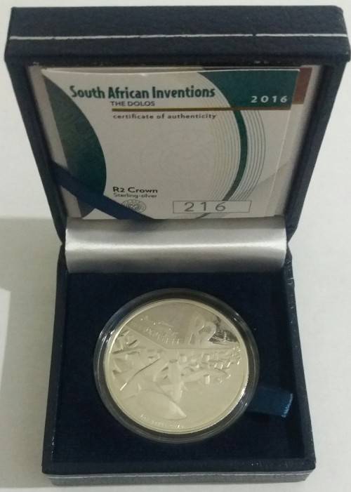 2016 THE DOLOS PROOF SILVER R2 CROWN (MINTAGE OF 1000)