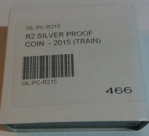 2015 STEAM TRAIN PROOF SILVER R2 CROWN (MINTAGE 1000)