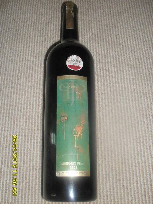 2002 Philip Jordaan Limited edition Cabernet Franc
