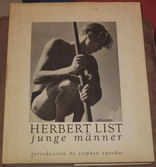 PHOTOGRAPHY BOOK: " HERBERT LIST : JUNGE MANNER"