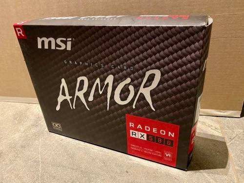 MSI Radeon RX 580 Armor 4G OC Edition Graphics Card