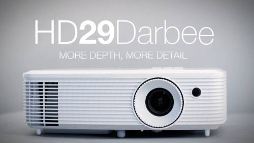 Optoma HD29Darbee 1080p 3200 Lumens 3D DLP Projector