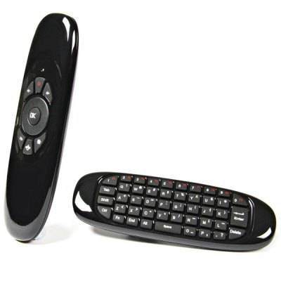 Local STOCK C120 2.4GHz Wireless Air Mouse with QWERTY Keyboard / Remote Control FREE DELIVERY
