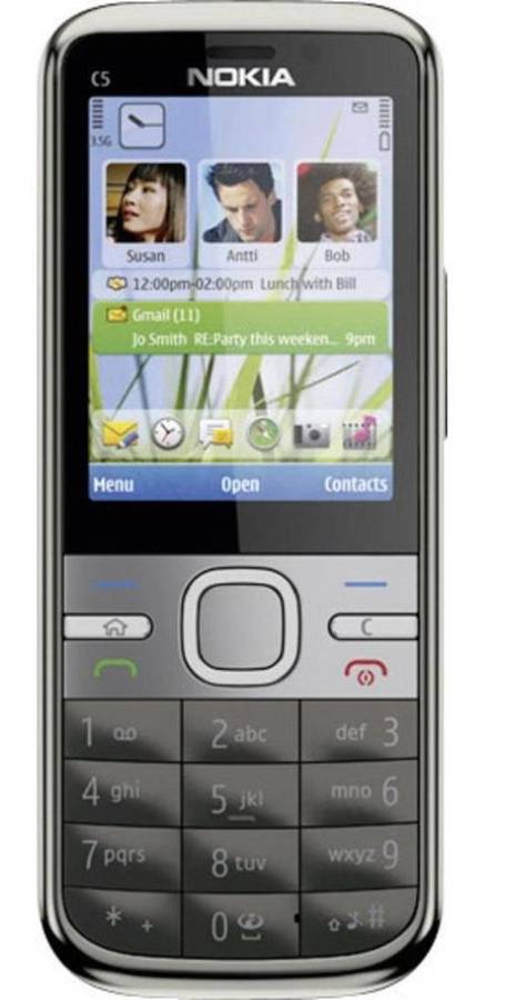 Nokia C5-00 - Color Warm Grey - Local Stock - In Stock