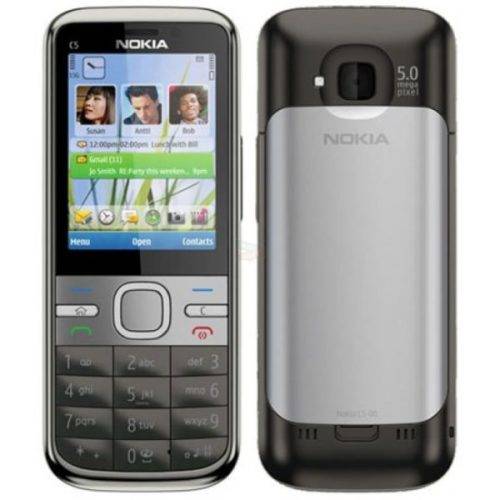 Nokia C5-00 - Color Warm Grey - Local Stock - In Stock