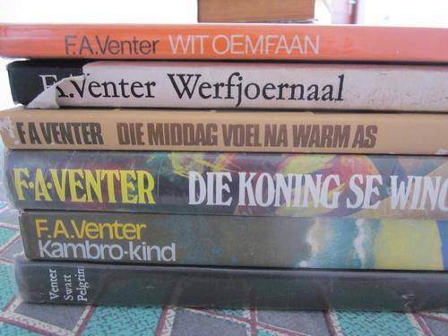 6 X FA Venter boeke