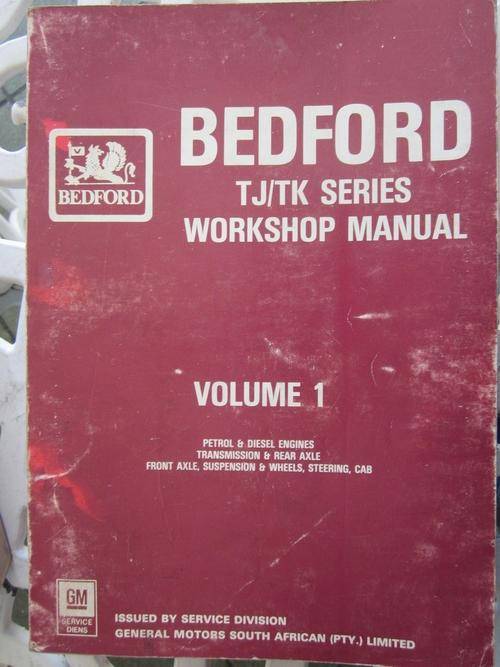 Bedford TJ/TK Series Workshop Manual  Volume 1 -Page 95/96 is missing