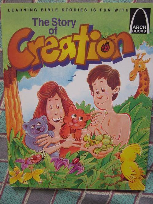 The Story of Creation -Bible Stories with Arch Books - staple bound