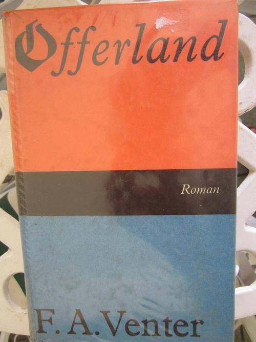 Offerland - FA Venter - potlood aantekeninge in boek