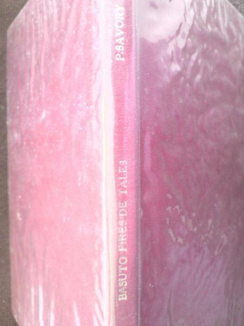 Basuto Fireside Tales - Phyllis Savory - ex bib