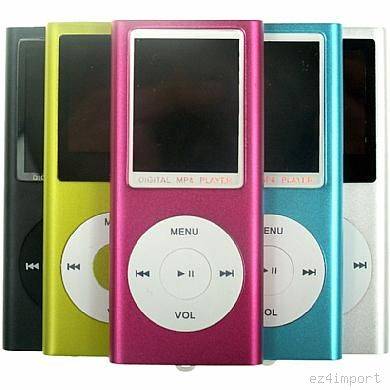 2GB  LCD MP4 PLAYER WITH FM RADIO