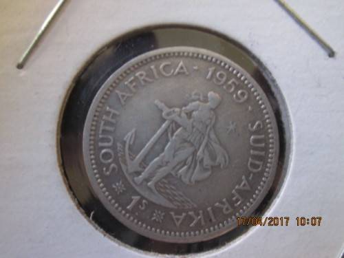 WOW..1959 1 SHILLING..SCARCE..NICE COIN
