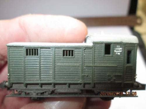 MORE!! 50 ODD YEAR OLD N GAUGE W GERMAN TRIX WAGON .....COLLECTIBLE.. PLEASE SEE ALL PICS