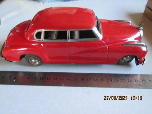 NICE!!! VERY COLLECTIBLE VINTAGE MODEL TIN PLATE MERCEDES BENZ.....WEST GERMANY