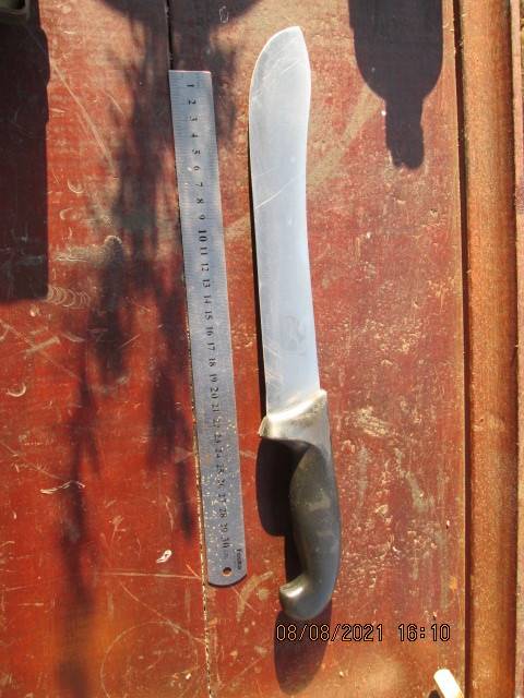 LARGE Buthers knife `Victorinox` Made in Switzerland..super sharp