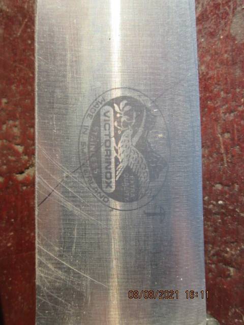 LARGE Buthers knife `Victorinox` Made in Switzerland..super sharp