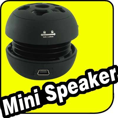 Mini Sound Speaker For iPod MP3 Laptop PC W SD Slot