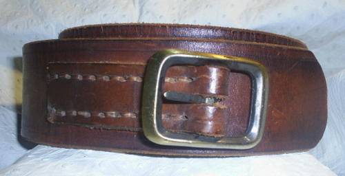 Brown Leather Belt