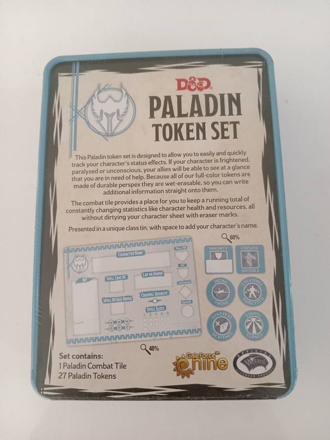 Dungeons & Dragons: Paladin Token Set
