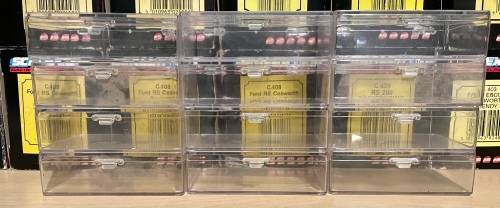 Fly Slot Car Storage Bins ( 12 Units In Total)