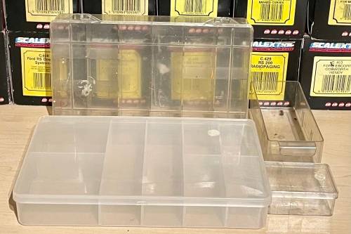Miscellaneous  Slot Car Spares Storage Containers