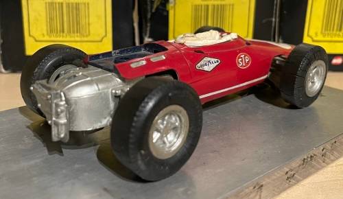 Old Formula 1 Slot Car - Unsure Of The Brand - Red