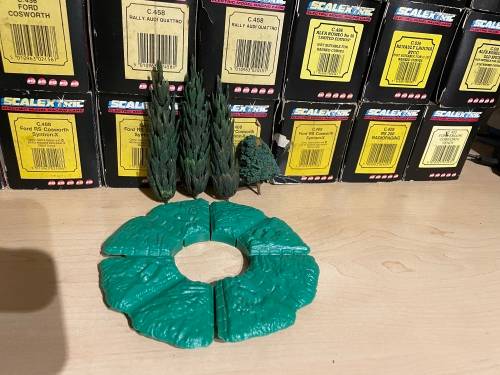 Slot Car Related Track Side Scenery