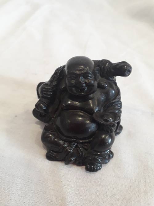 Resin Set Small Laughing Buddah Ornament