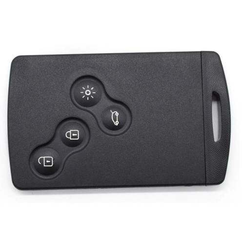 4 Button For Renault Laguna Megane Clio Smart Key Card Remote Key Shell Case Fob
