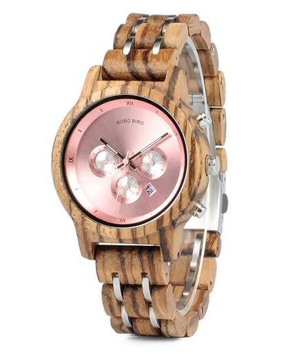 BOBO BIRD Simple Wood Women Watches reloj mujer Miyota Quartz Movement Ladies Clock Custom Wristwatc