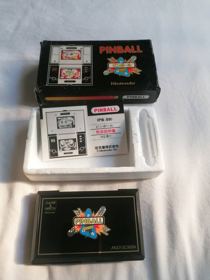 NINTENDO GAME AND WATCH  : PINBALL