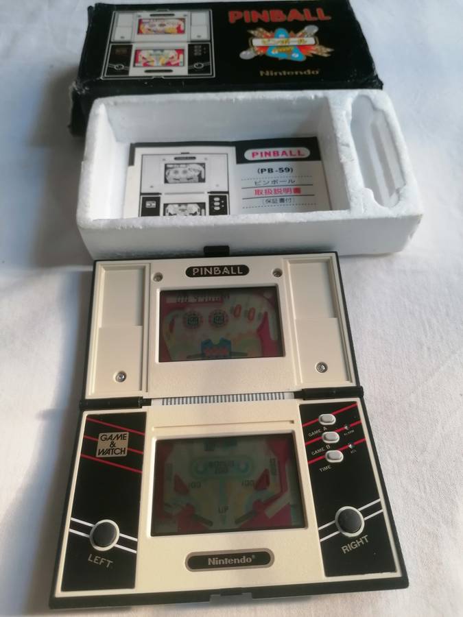 NINTENDO GAME AND WATCH  : PINBALL
