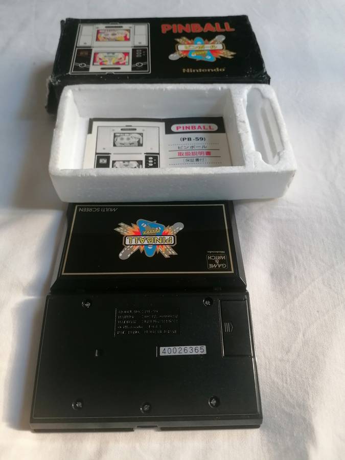 NINTENDO GAME AND WATCH  : PINBALL