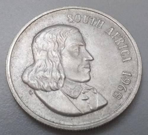 1968 RSA SILVER R1 Jan van Riebeeck (Uncirculated)