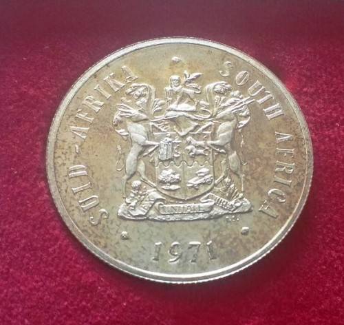 1971 and 1972 SA Long Proof Set with SILVER PROOF R1  (no gold) - bid per set to buy both