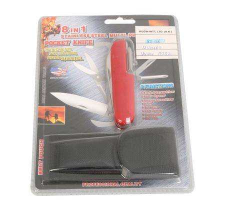 B.Bon POCKET Knife 8 In 1 Swiss Multi Knife